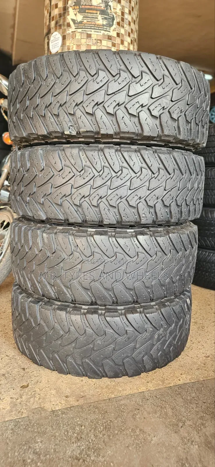 285 75 R16 Toyo Mt Open Country. Used but Still Gd Tires.
