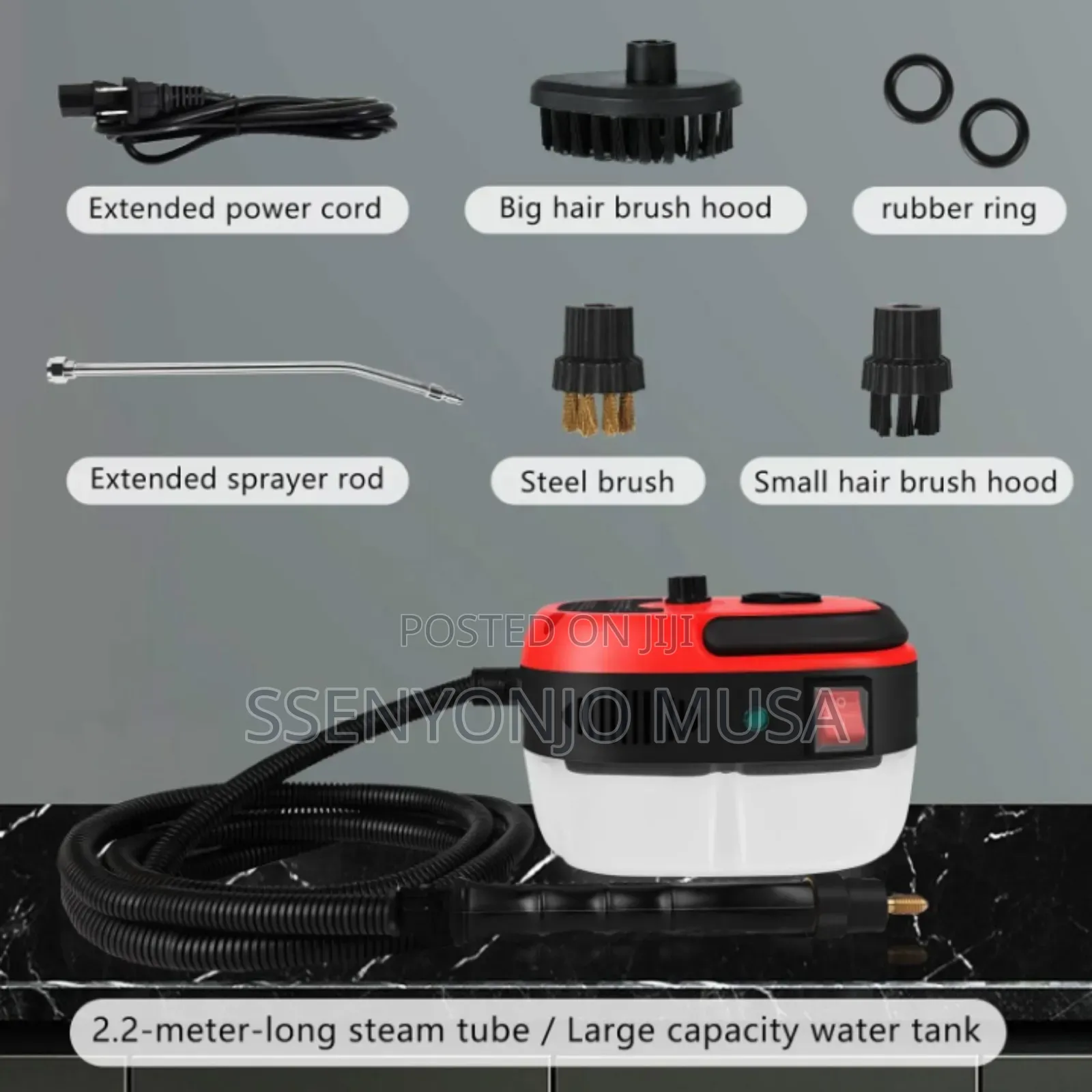 Portable Steam Cleaner 2500w Handheld High-pressure Cleaning Machine