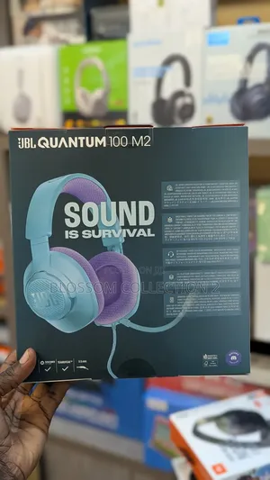 JBL Quantum 100m2 Gaming Headphones, Wired Over Ear Gaming Headphones