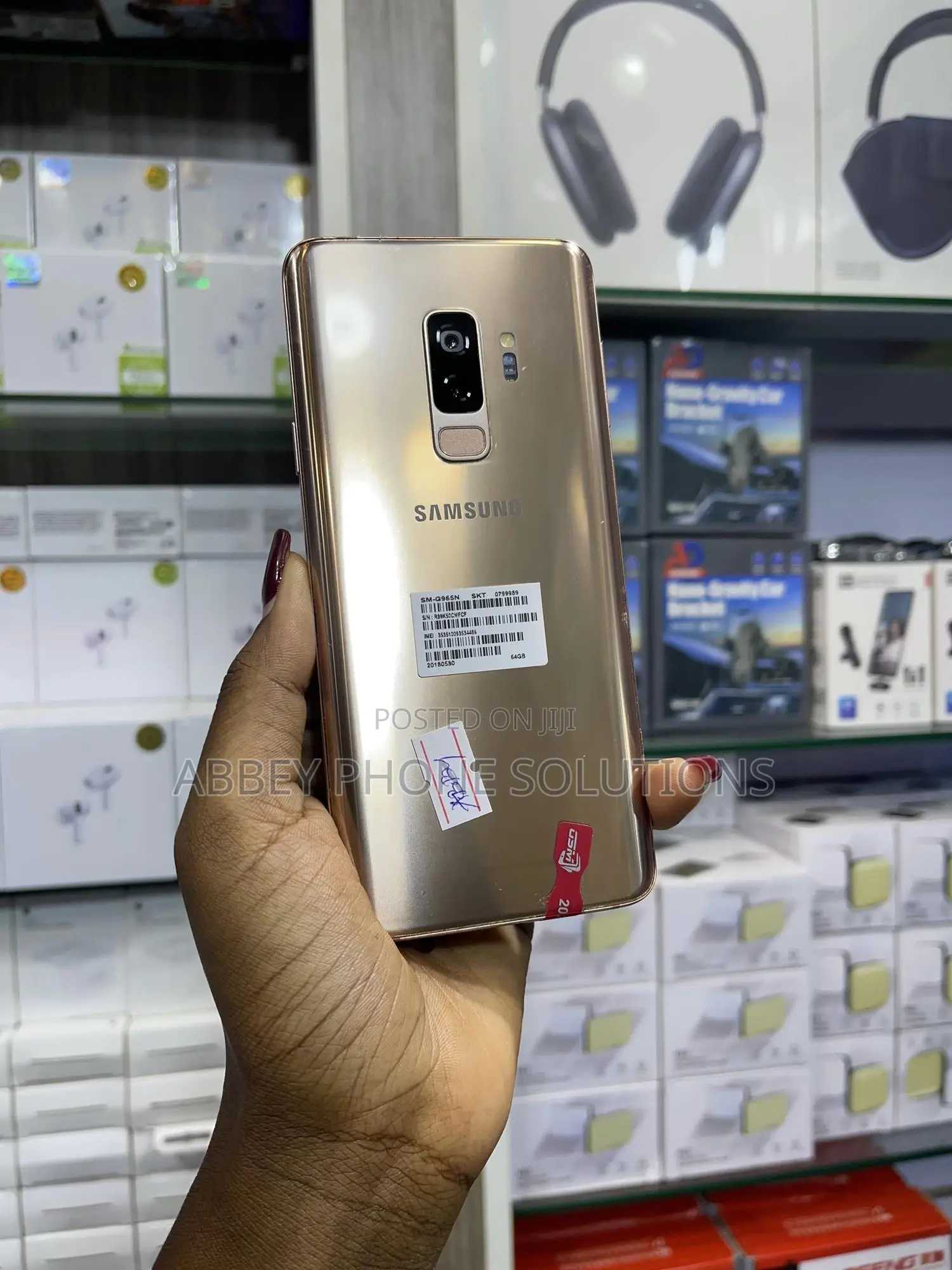 Samsung Galaxy S9 Plus 64 GB Gold