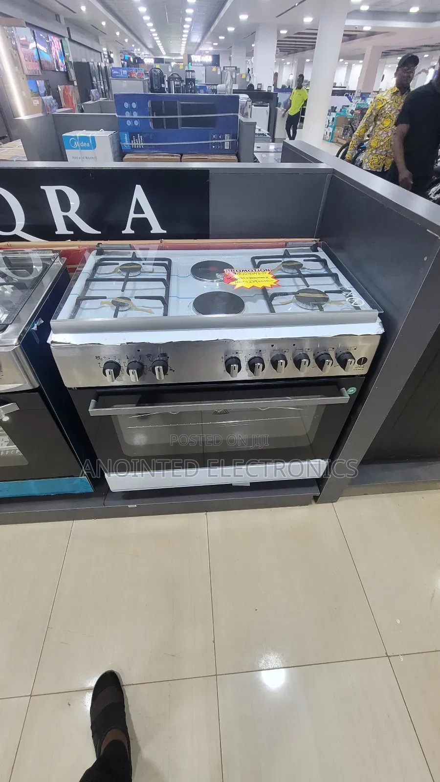 Gass Cooker 90cmx60 6banners
