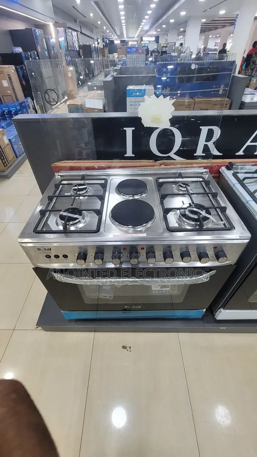 Gass Cooker 90cmx60 6banners
