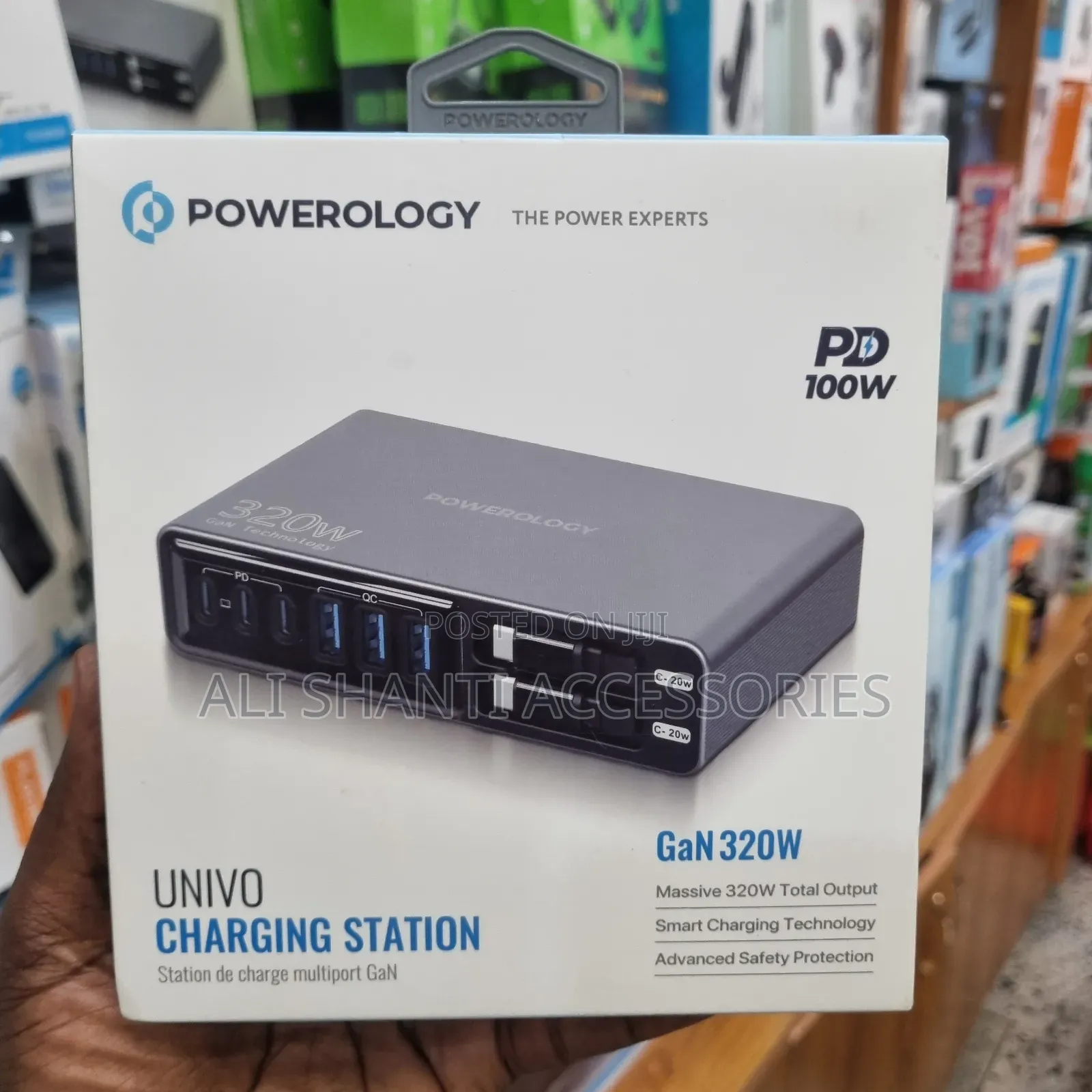 Univo Charging Power Station Powerology Gan 320w