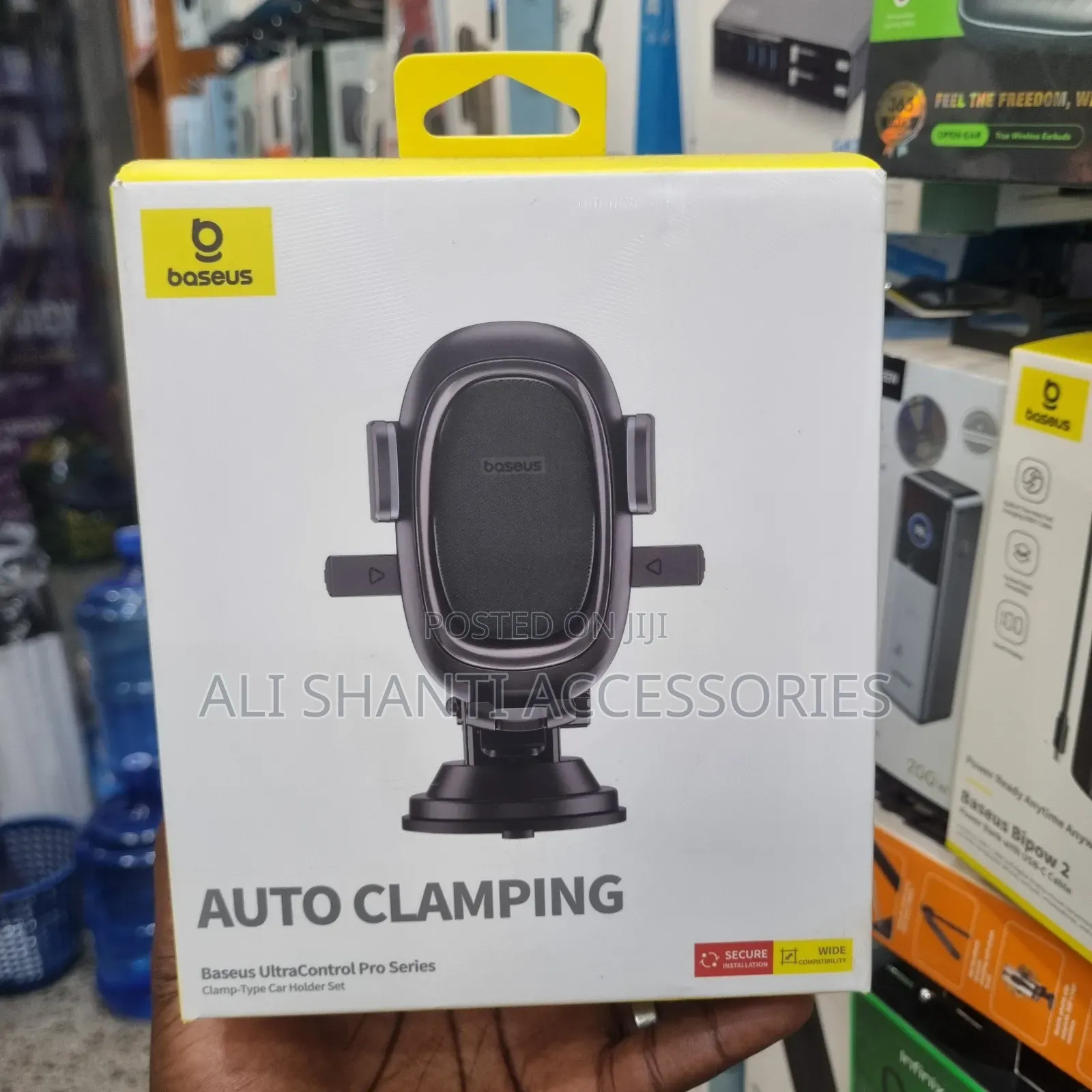 Baseus Auto Clamping Car Phone Holder