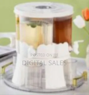 Multi-Compartment Beverage Dispenser With Multiple Taps (6 Litres)