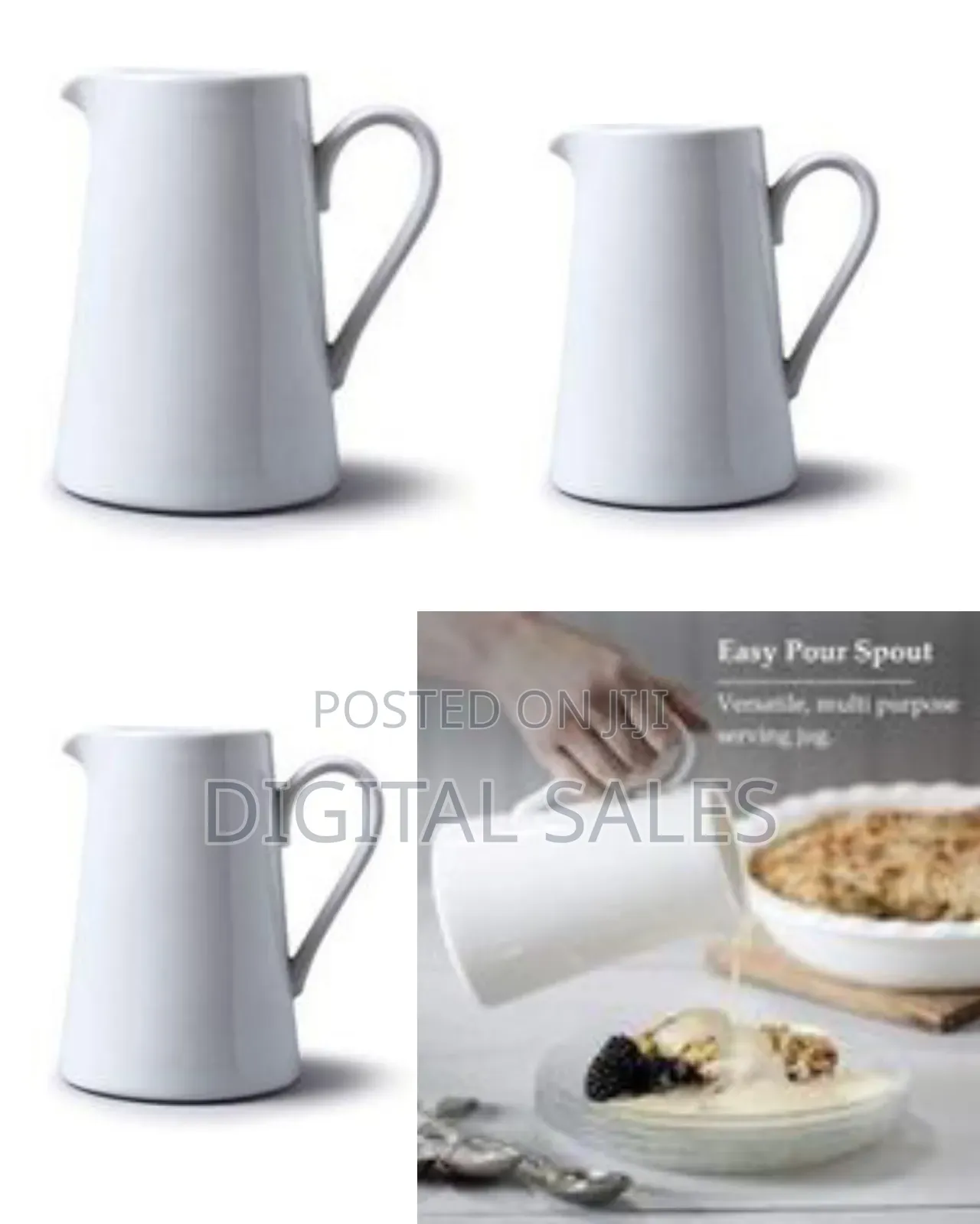 Classic Ceramic Serving Pitcher / Creamer