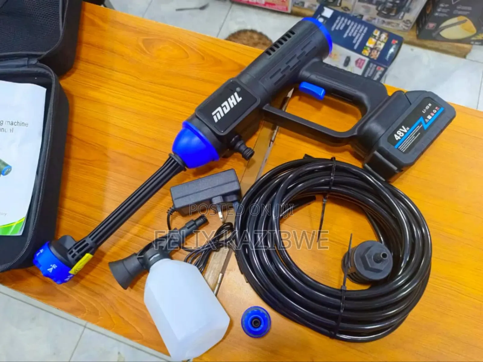 Pressure Washer Set.