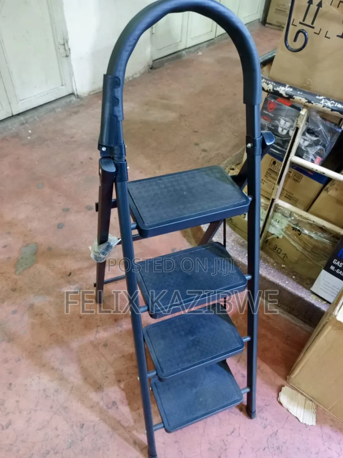 4-Step Heavy Duty Foldable Ladder.