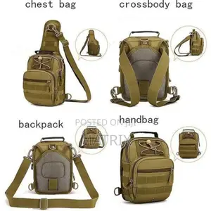 Tactical Rover Sling Chest Pack Crossbody Bag Small Shoulder Daypack