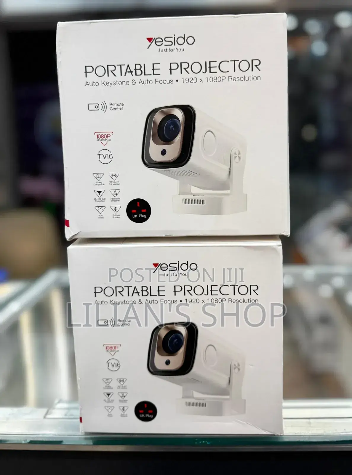 Yesido Portable Projector 1080p (Tv16)