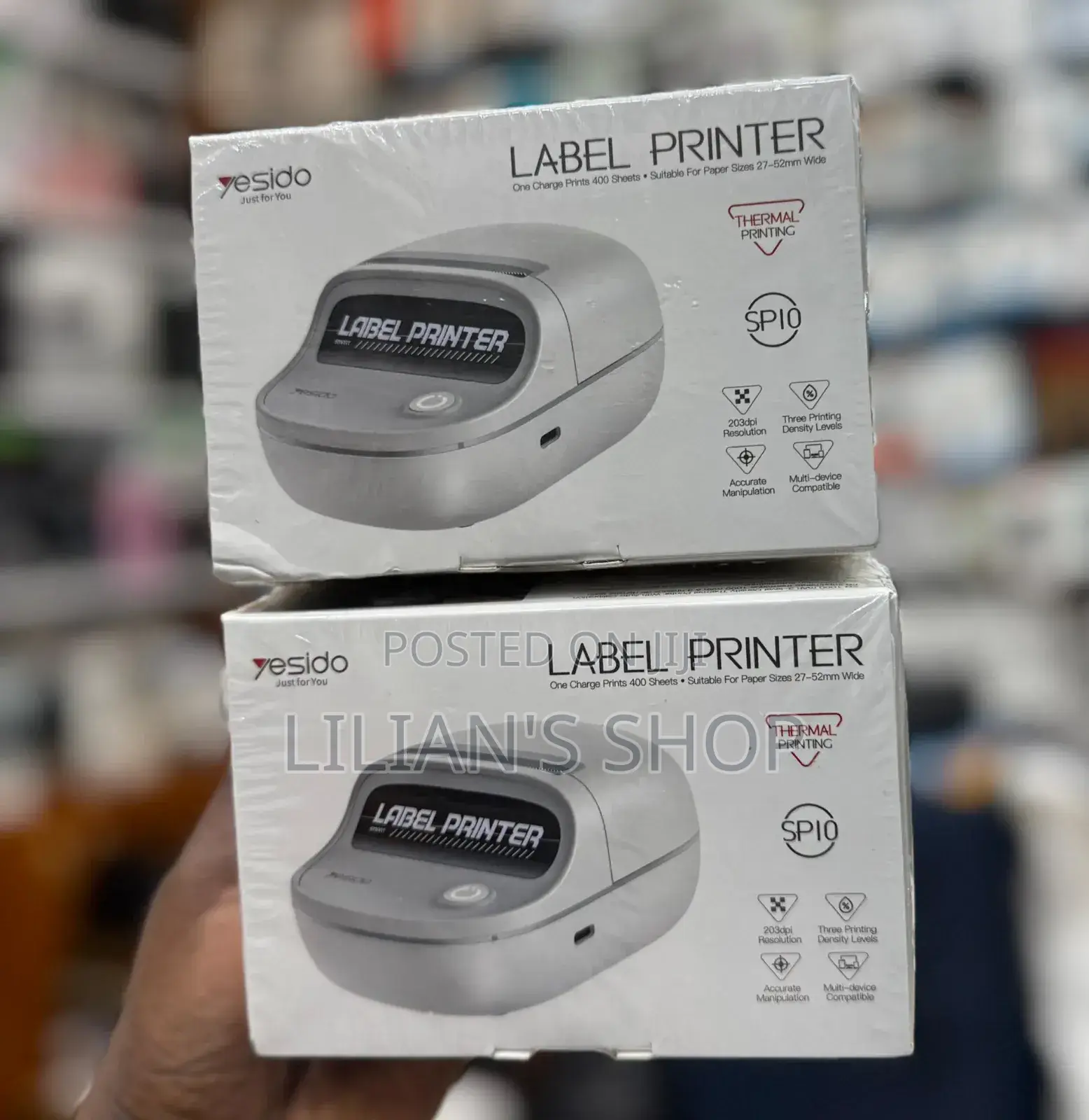 Yesido Sp10 Thermal Label Printer