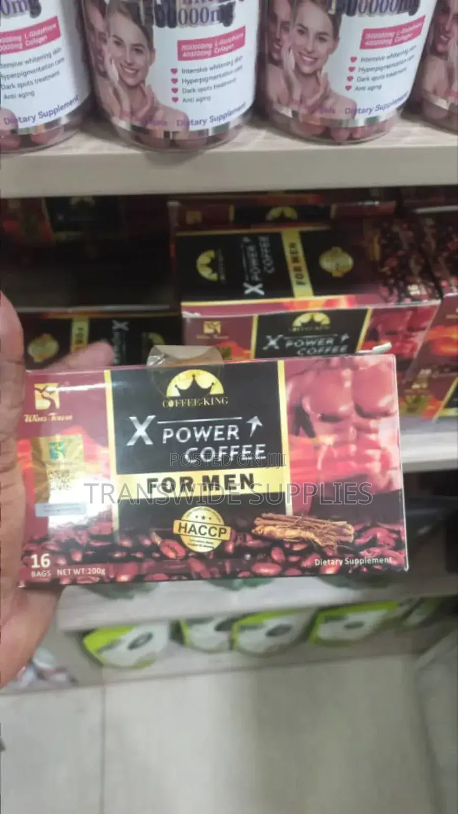 X Power Coffee 16bags - Energy for Men Excellent for Performance