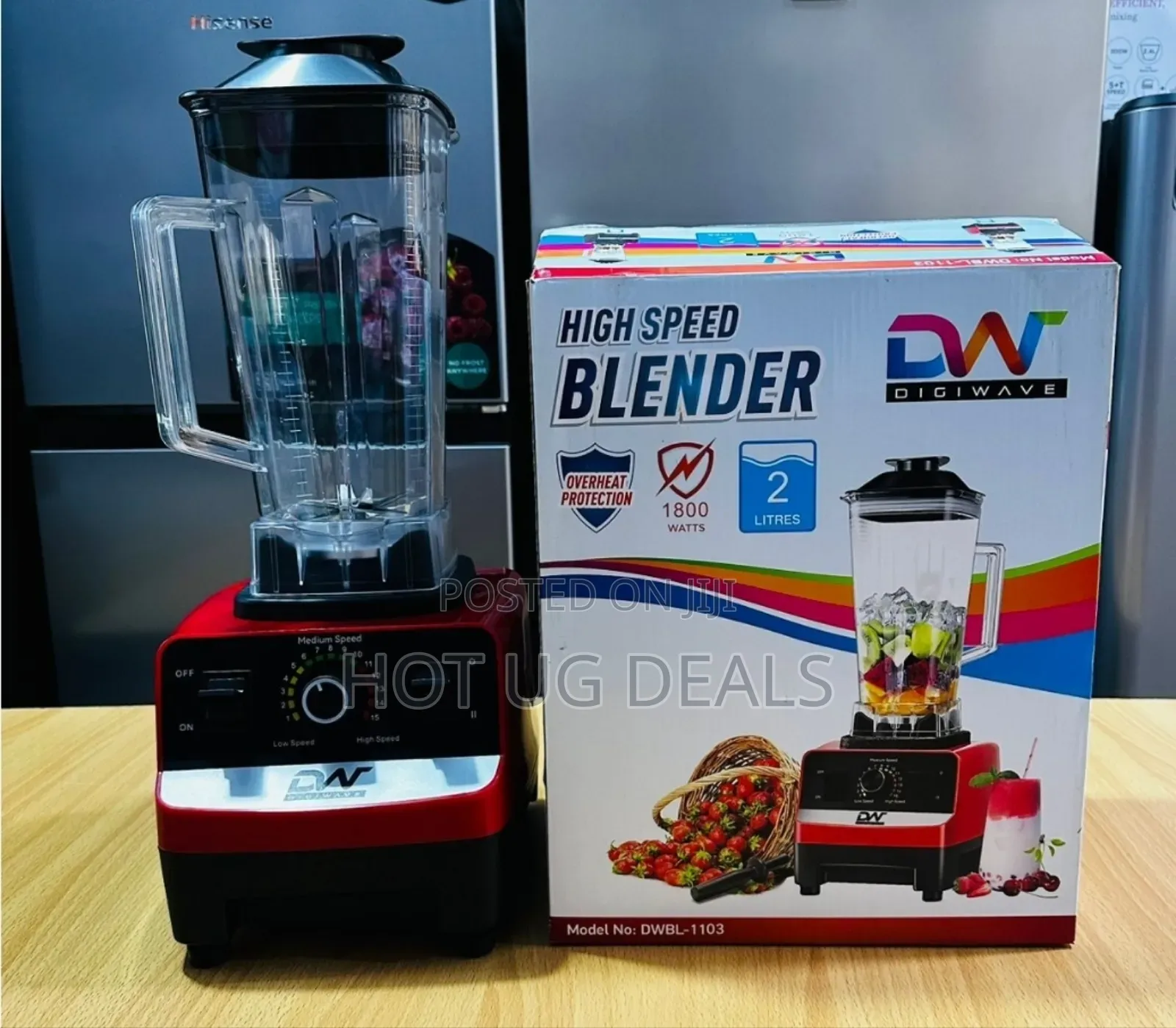 Digiwave 2.0l High Speed Commercial Blender Dwbl