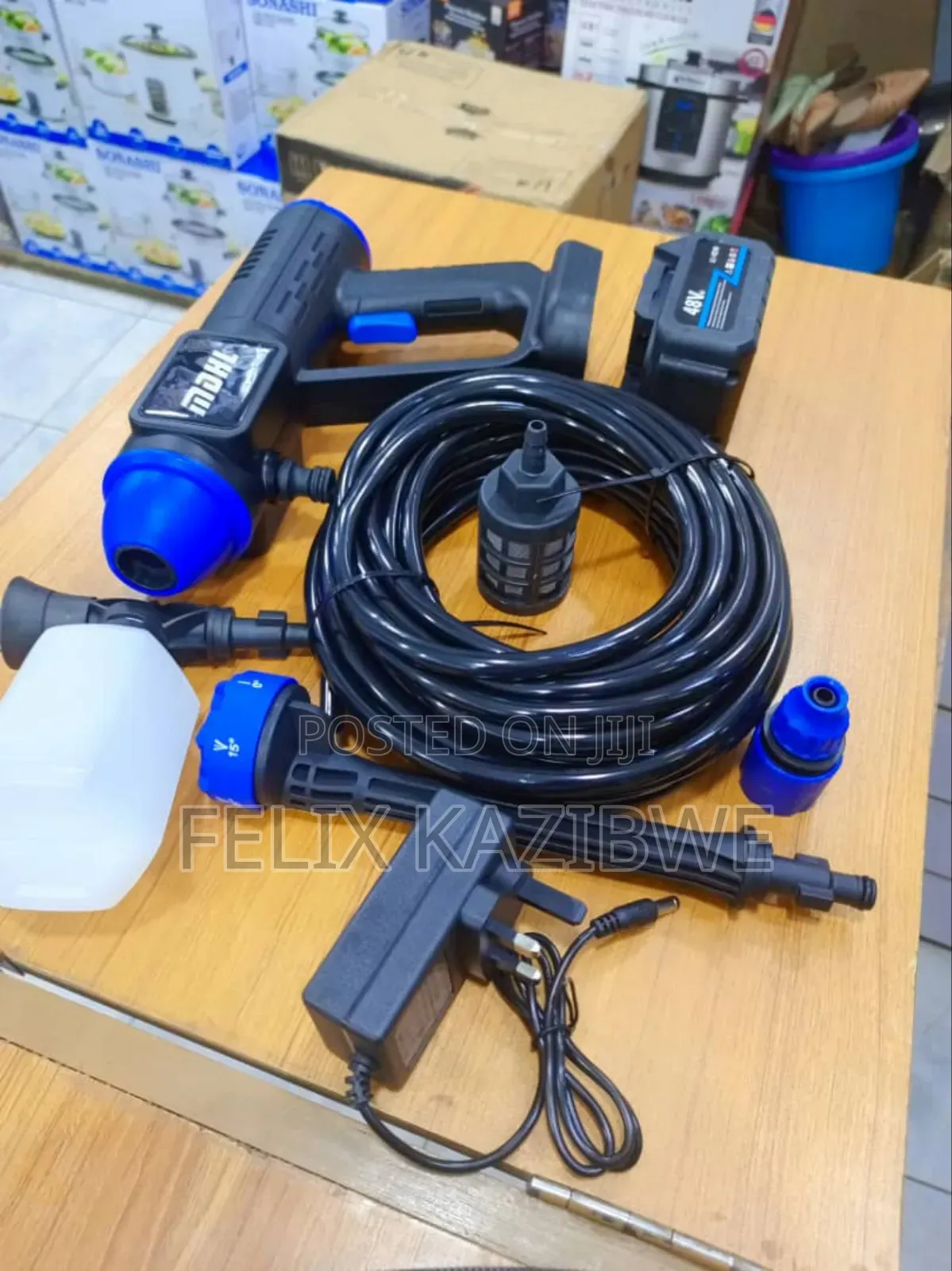 High-pressure Power Washer Gun.