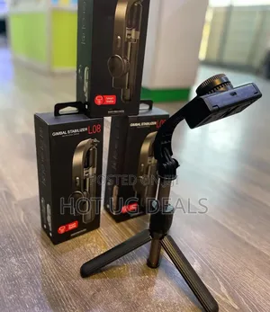 L08 Gimbal Stabilizer, A 3-in-1 Gimbal, Selfie Stick, And Tripod.