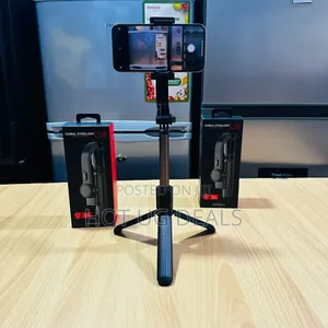 L08 Gimbal Stabilizer, A 3-in-1 Gimbal, Selfie Stick, And Tripod.