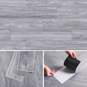 One Piece Waterproof Self Adhesive PVC Vinyl Floor Tiles 91cm by 5cm