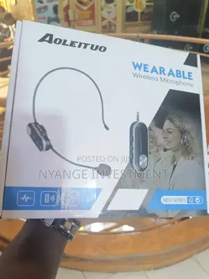 Wearable Wireless Microphone. Wireless Microphone