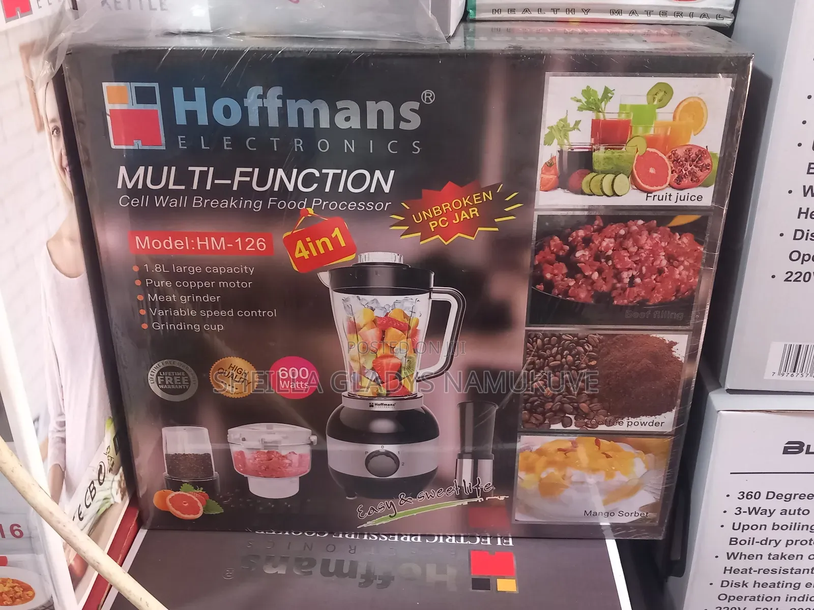 Hoffmans Blender 4 in 1