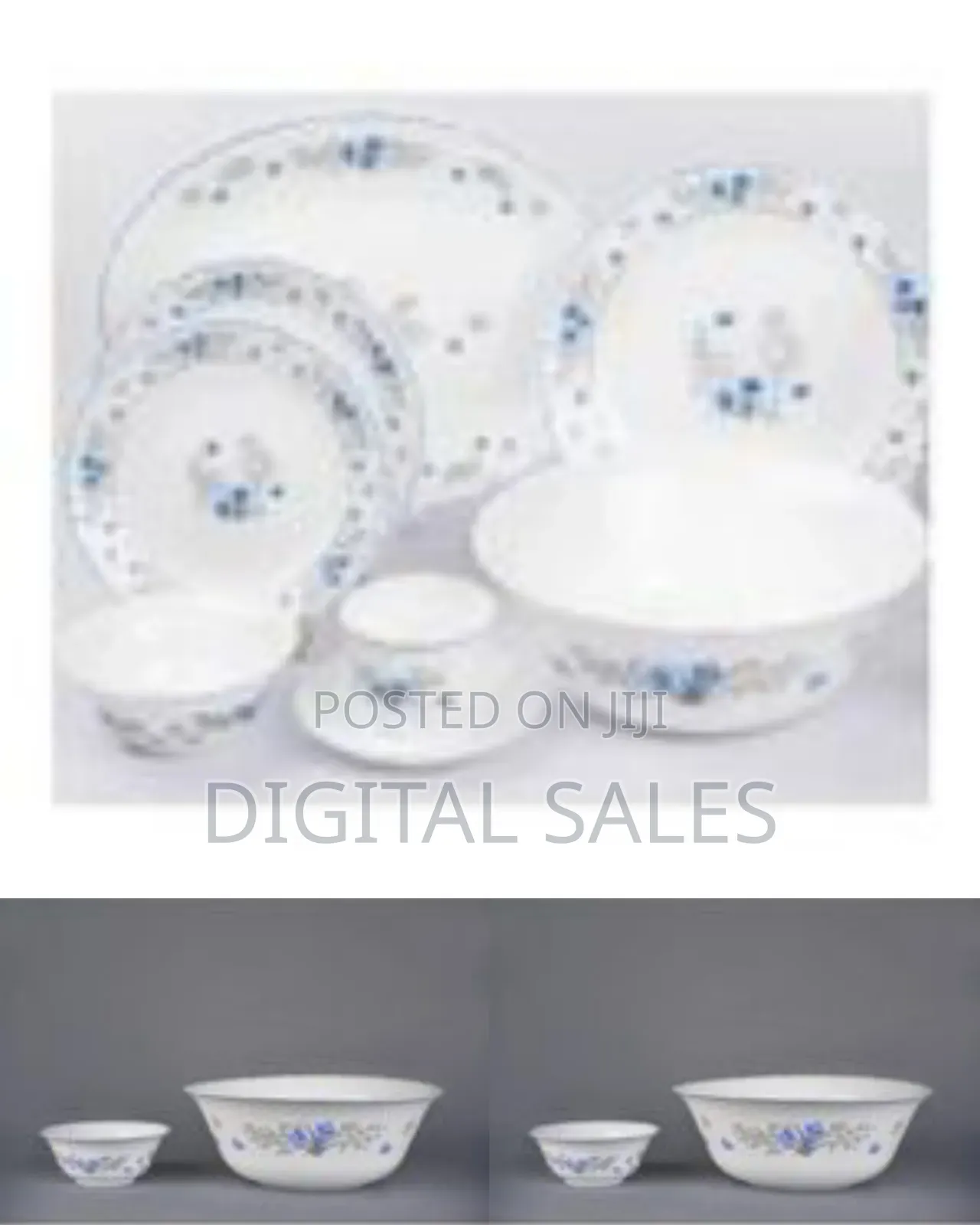 Elegant Floral Dinnerware Set
