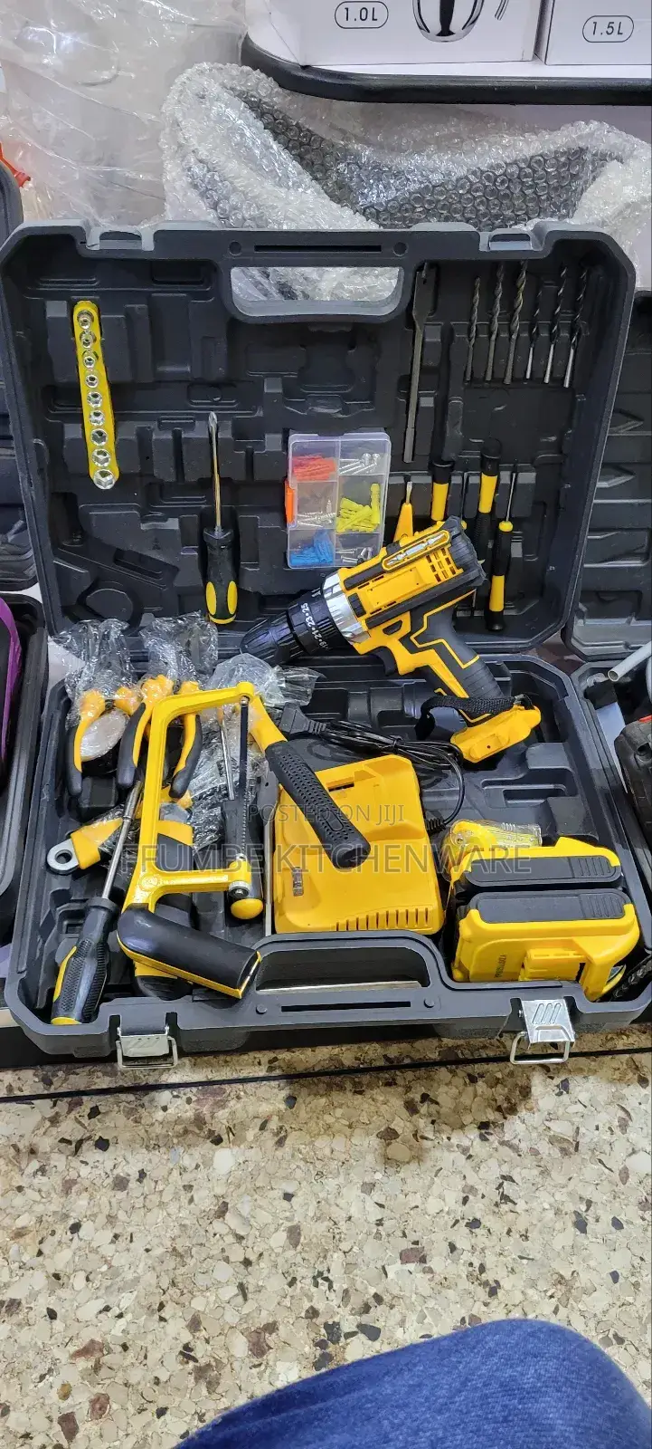 Tool Box or Cordless Power Tool Combo Kit