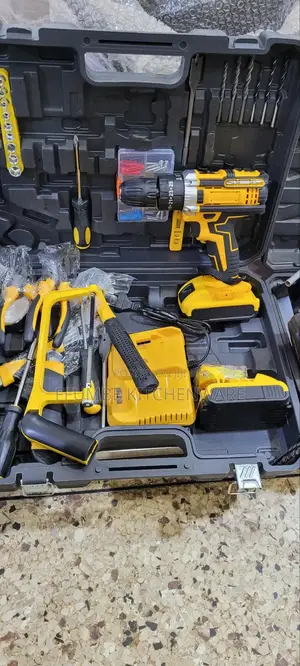 Tool Box or Cordless Power Tool Combo Kit