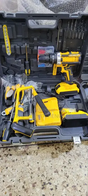 Tool Box or Cordless Power Tool Combo Kit