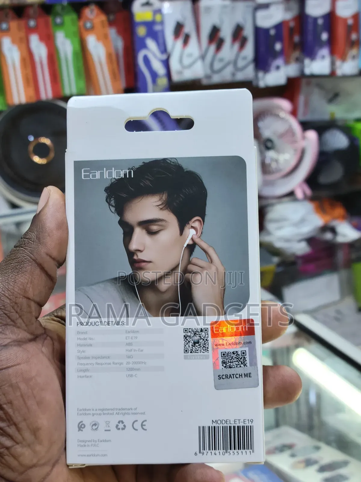 Earldom Et-E19 Usb-C Connector Earphone