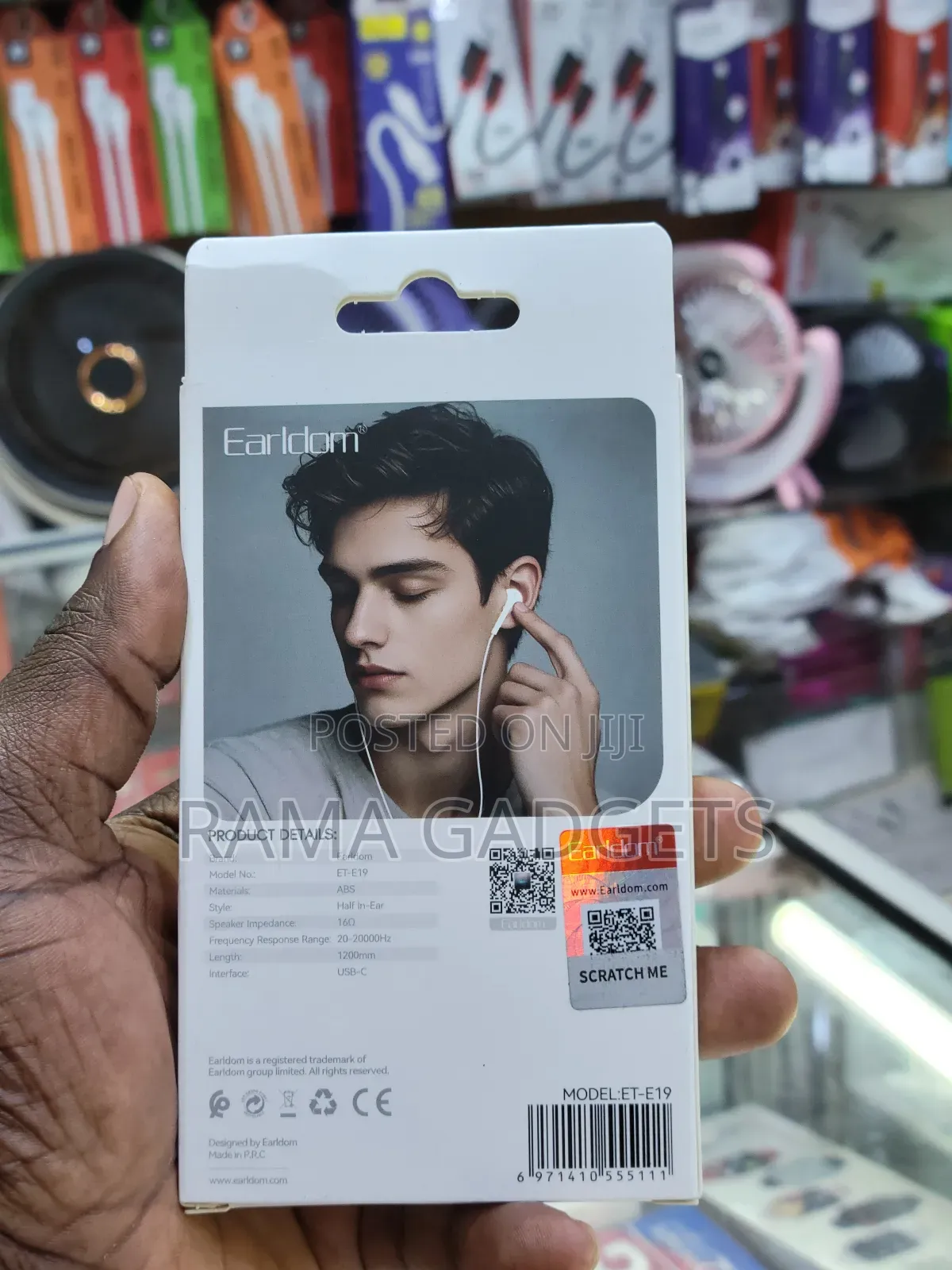 Earldom Et-E19 Usb-C Connector Earphone