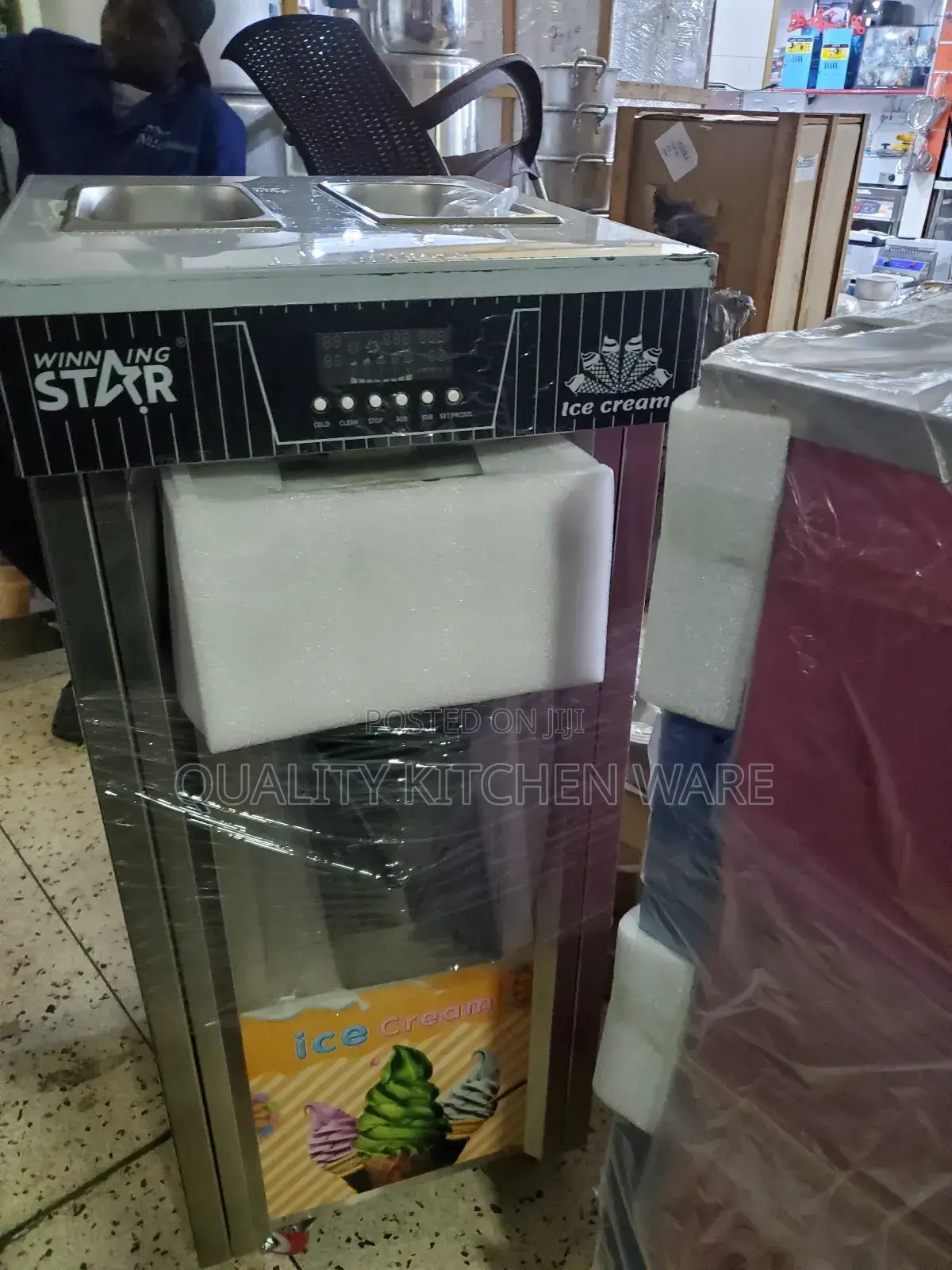 Winning Star Ice-Cream Machine New