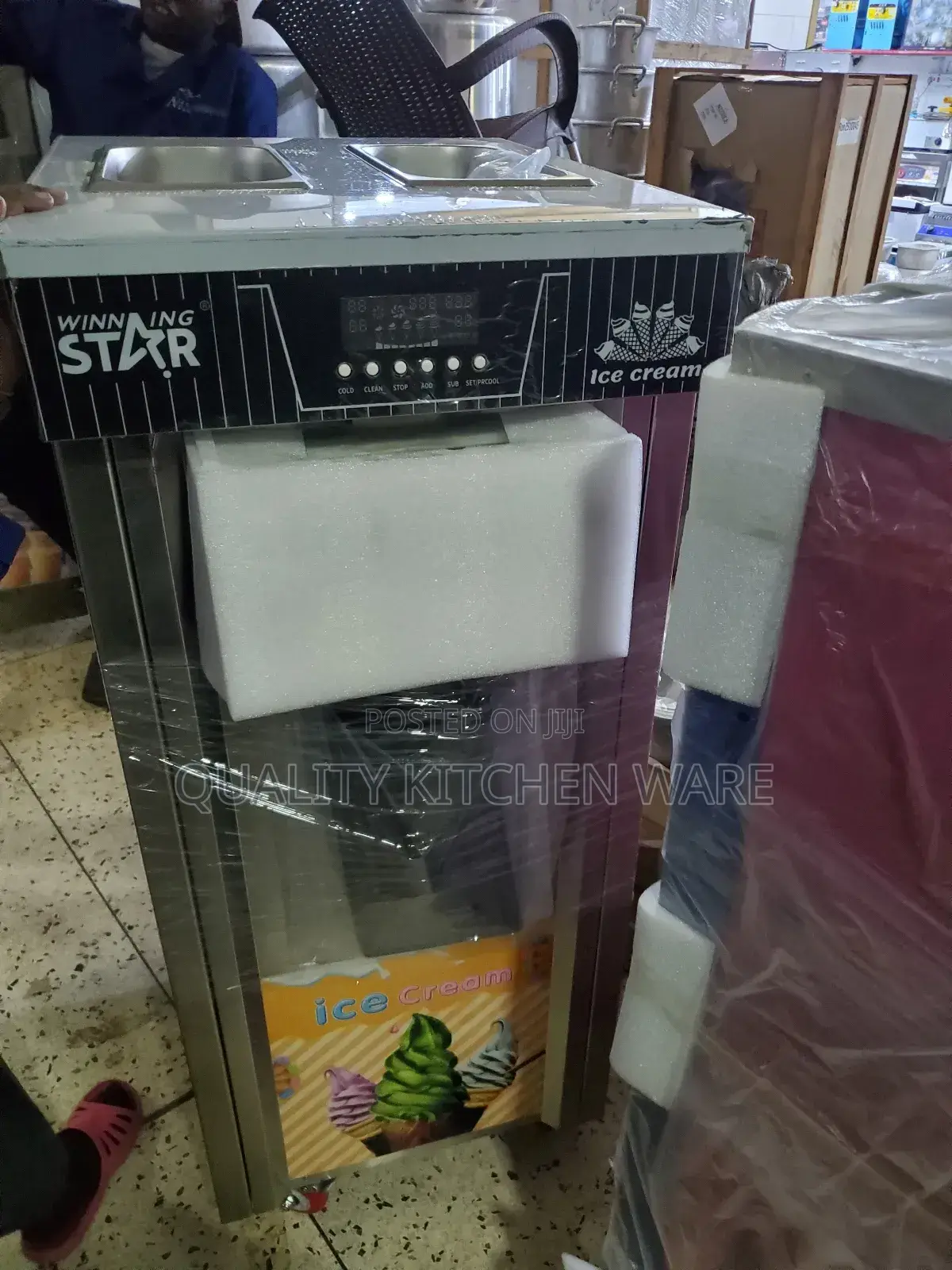 Winning Star Ice-Cream Machine New