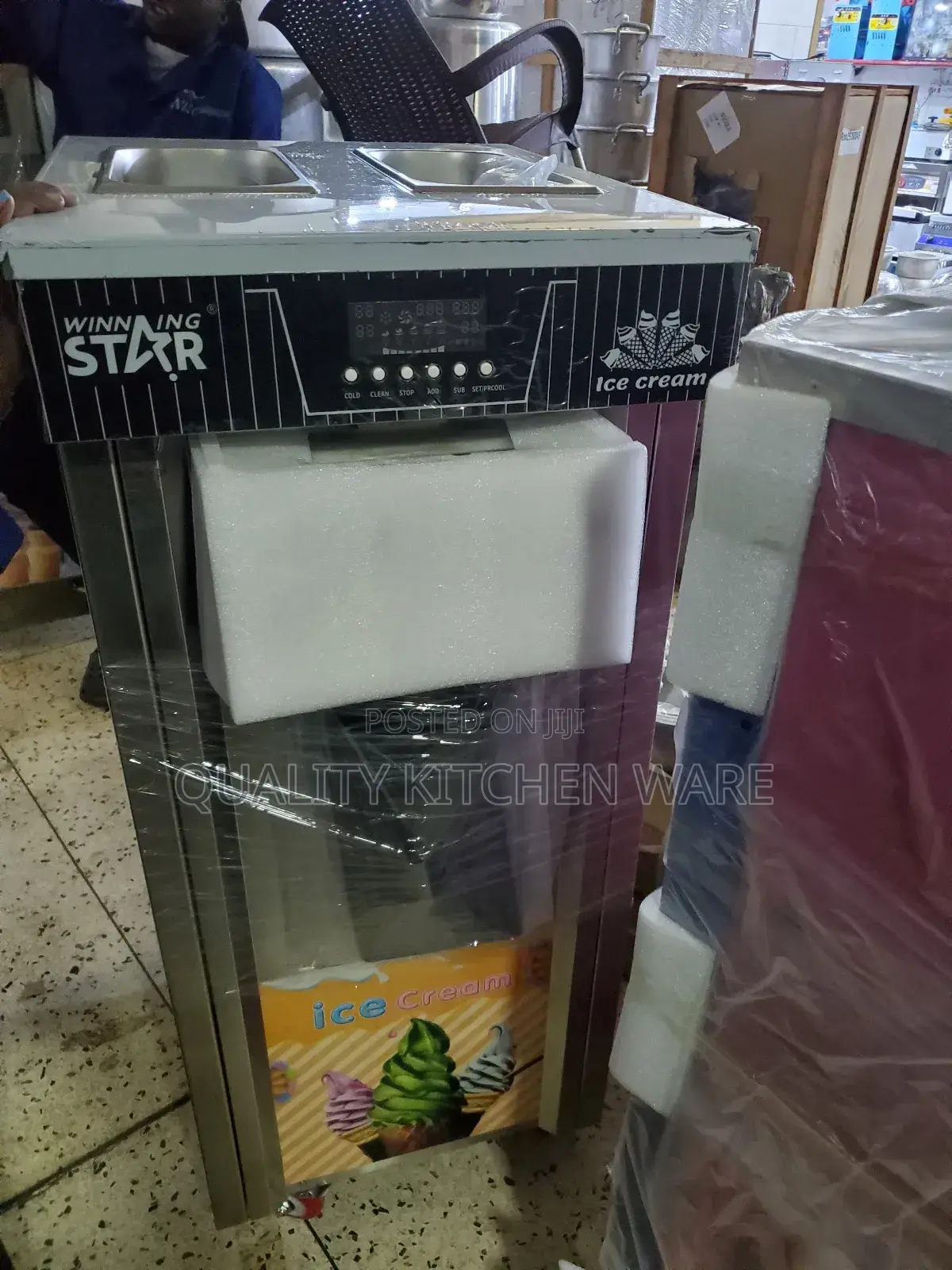 Winning Star Ice-Cream Machine New