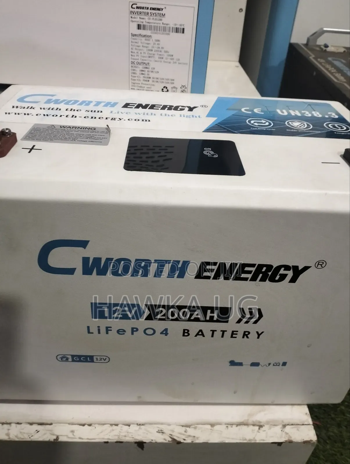 12v 200ah C Worth Lithium Batteries