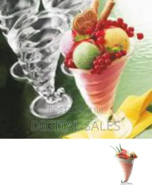6-Piece Set of Fruit and Ice Cream Sundae Cups