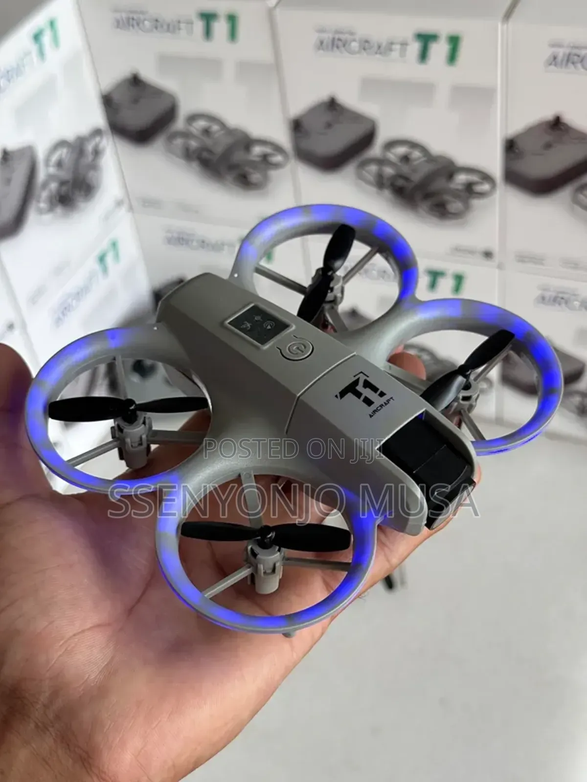Aircraft T1 Mini Drone | 1080p Dual Camera | 250ft Range | 360° Crash