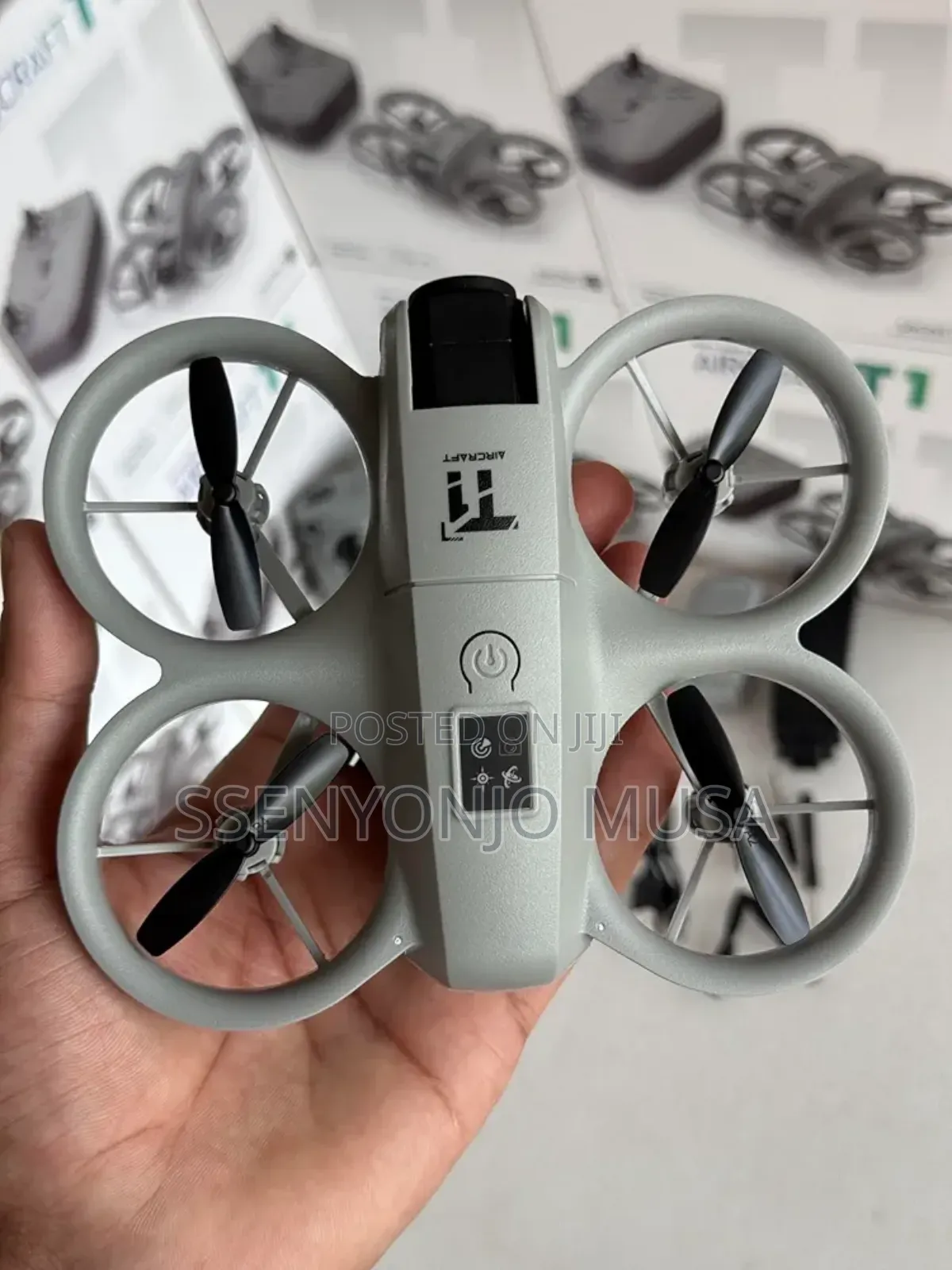 Aircraft T1 Mini Drone | 1080p Dual Camera | 250ft Range | 360° Crash