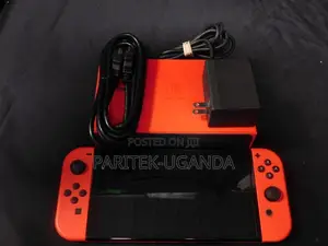 Nintendo Switch (Oled Model) Heg-001 Mario Red Edition 64gb Console (E