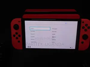 Nintendo Switch (Oled Model) Heg-001 Mario Red Edition 64gb Console (E