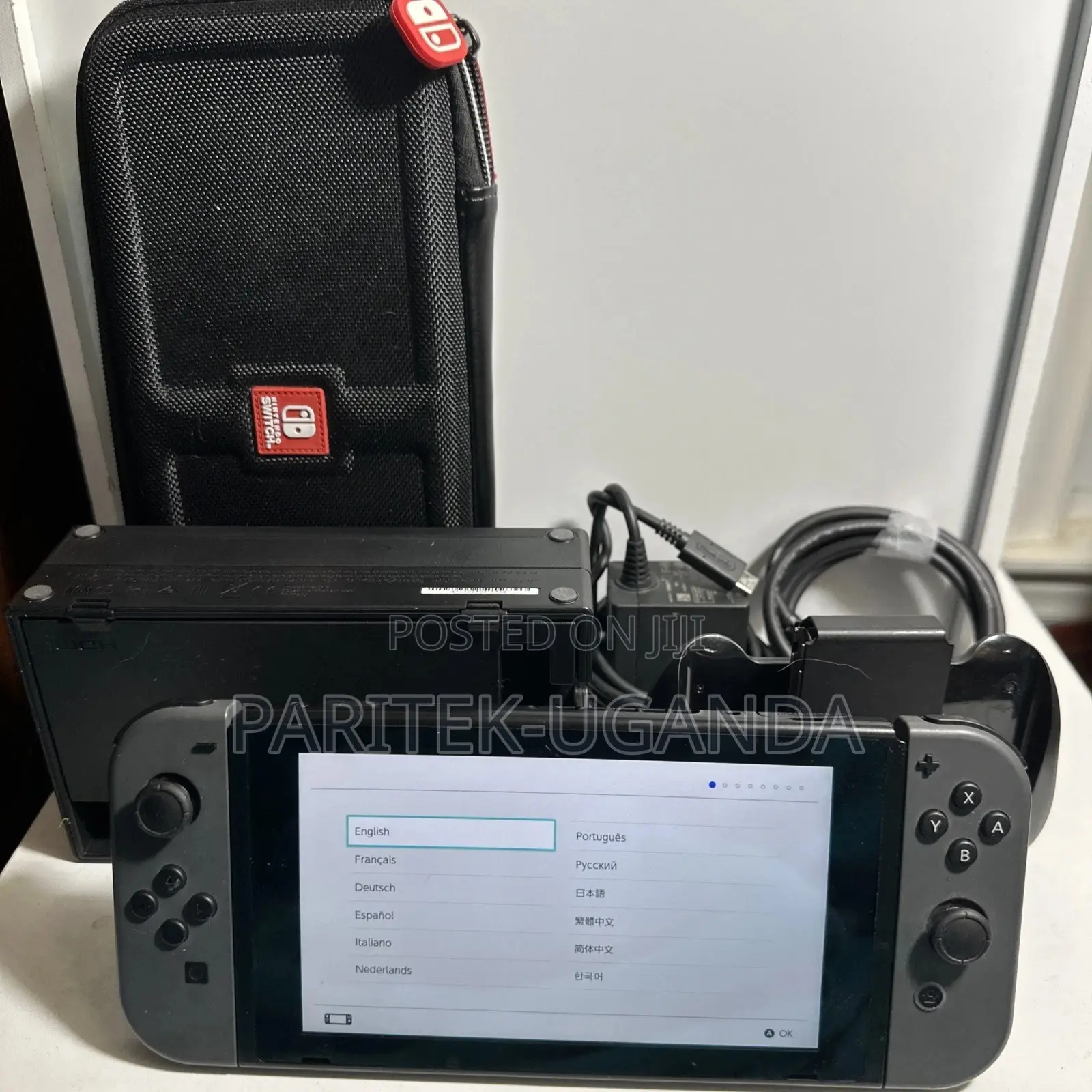 Nintendo Switch Handheld Game Console Mod Hac-001 Tested Working