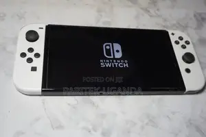 (Ri4) Nintendo Switch 7-Inch Oled Screen 64gb White Handheld Console