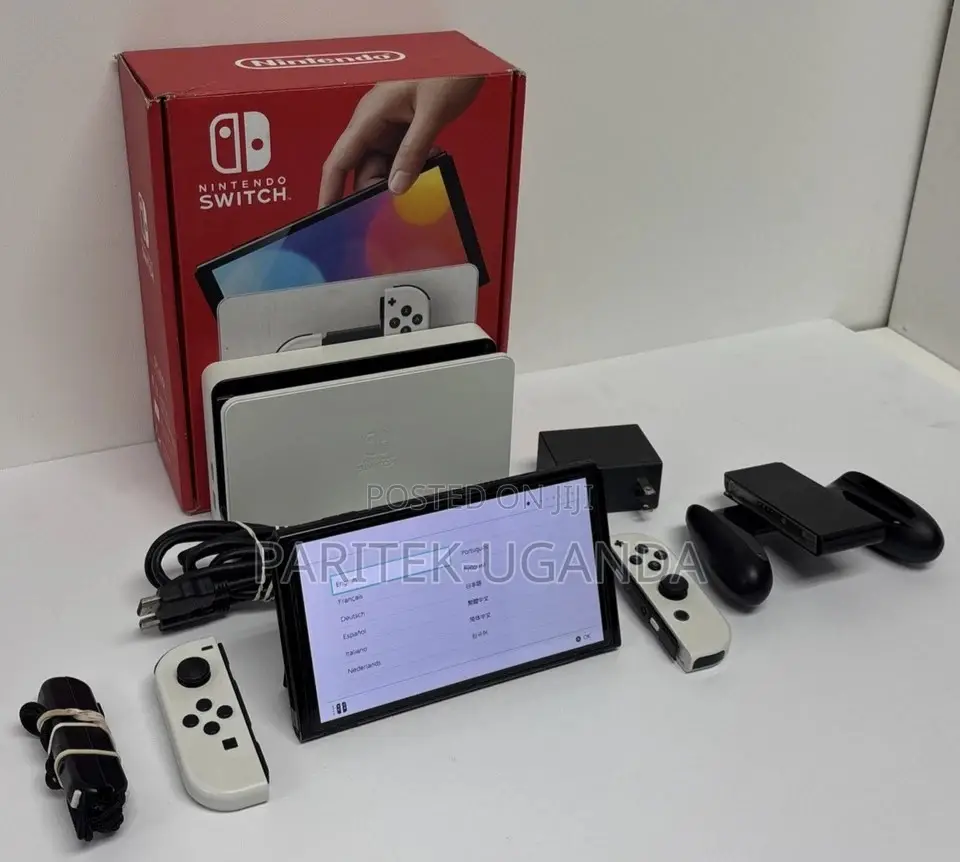 Nintendo Switch Oled Handheld Console 64gb Oled Display Touchscreen He