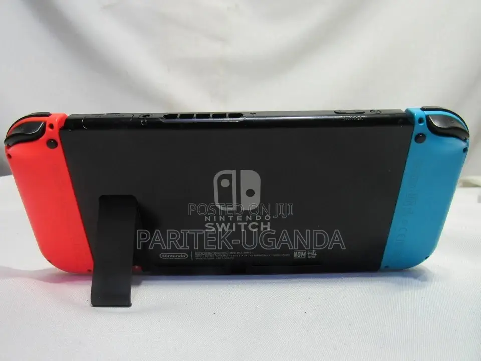 Nintendo Switch Handheld Console W/Neon Red Blue Joy-Cons Hac-001(-0