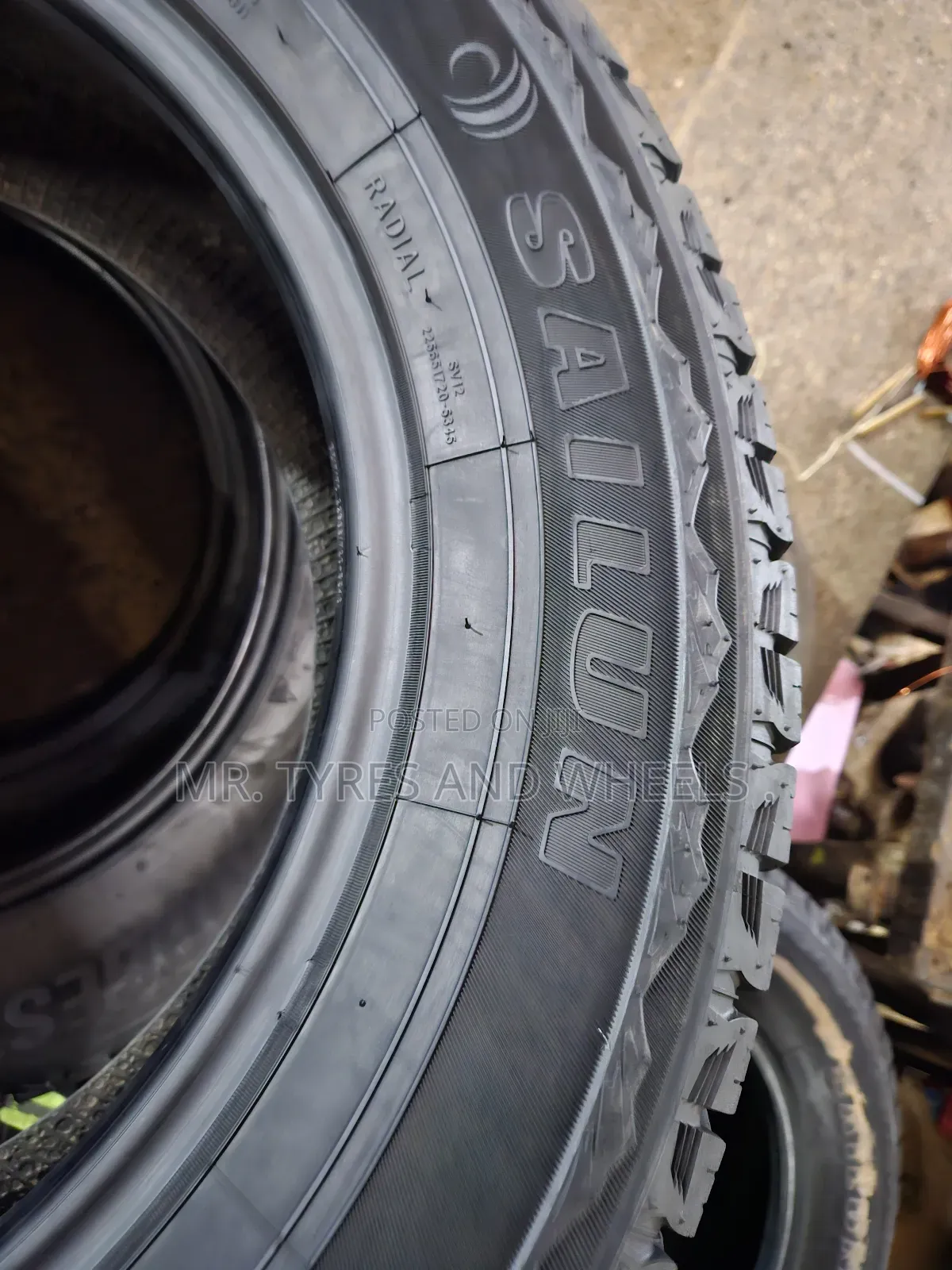 225 65 R17 Used Sailun but Almost New Tires and Left by 2 Pieces Only.