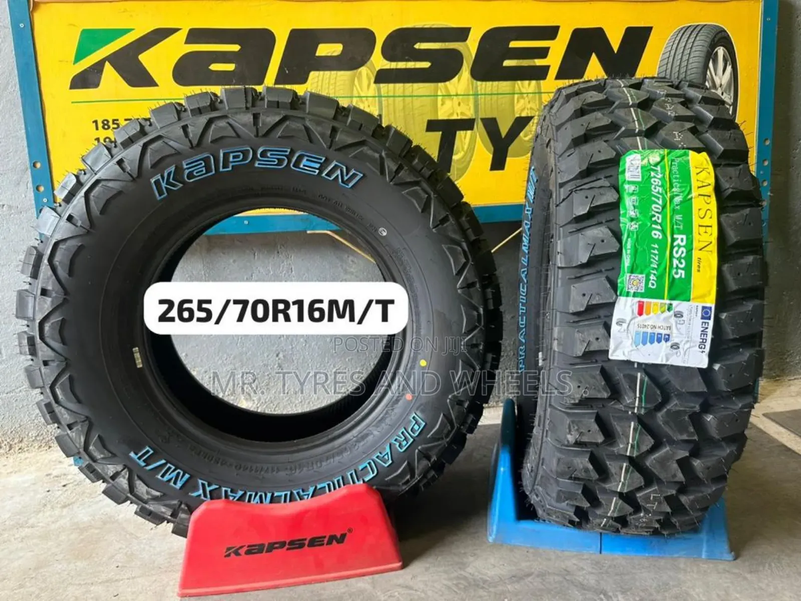 265 70 R16 Kapsin Mt Available in Stock With the Authorised Person.