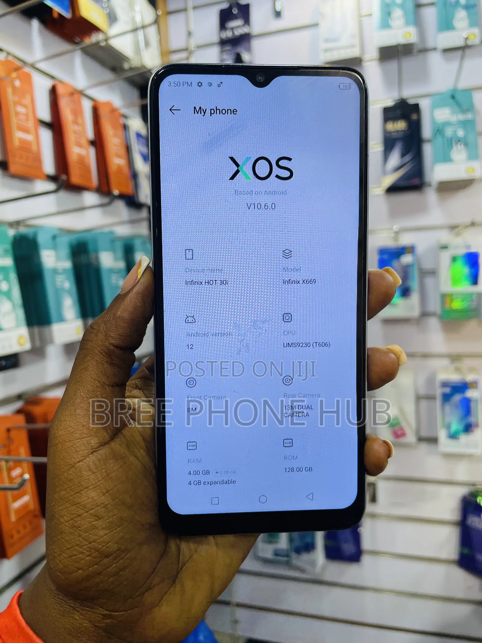 Infinix Hot 30i 128 GB White