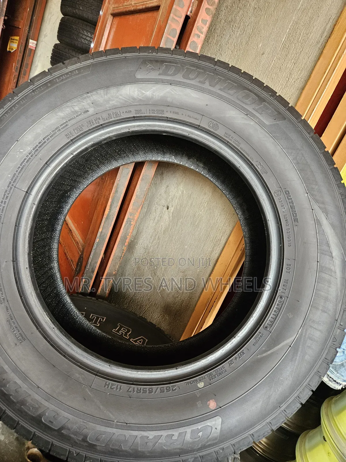 265 65 R17 Dunlop Imported Tires Get Ur Car Tires 4rm Professional Pip