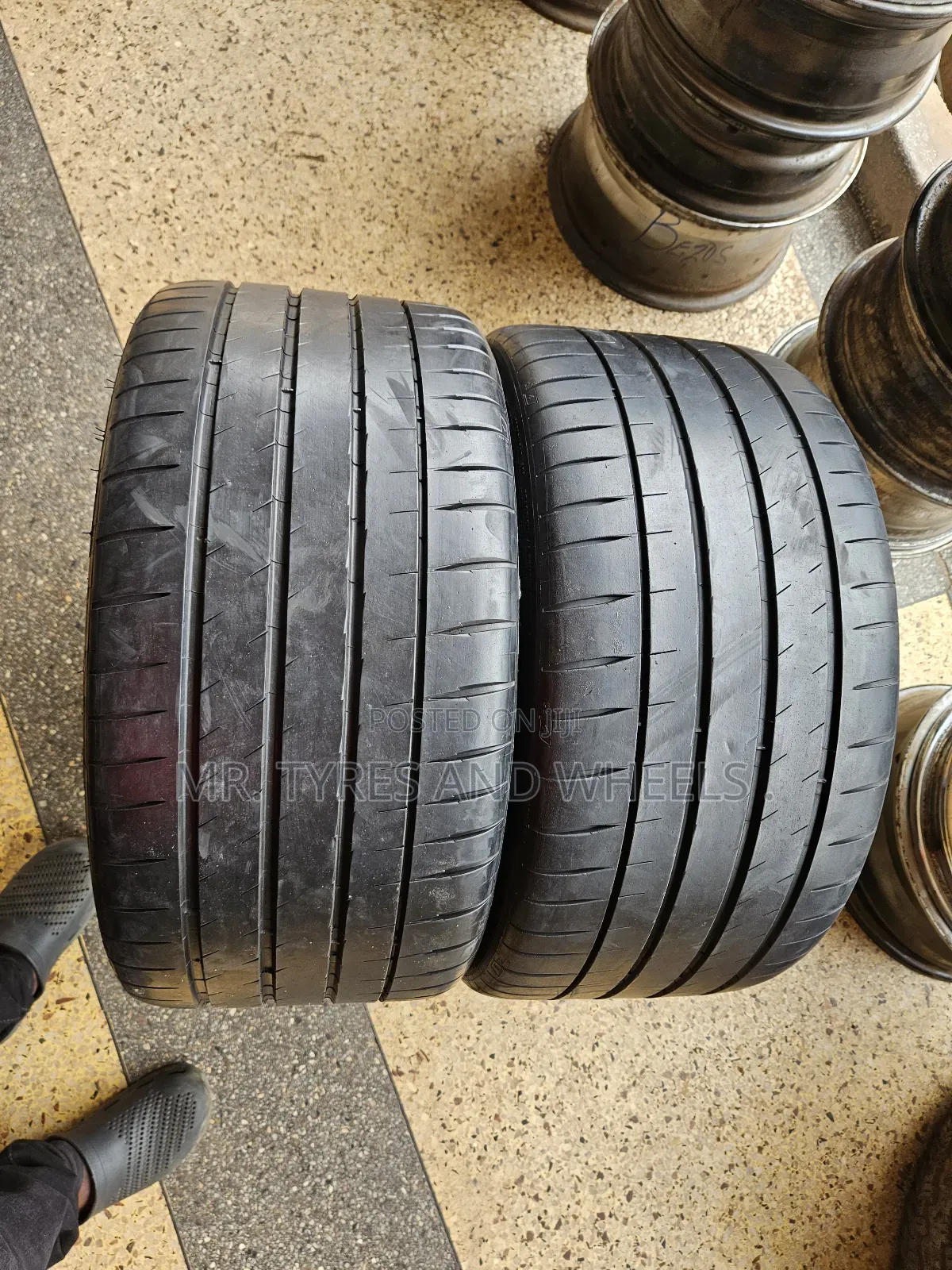 265 30 Zr19 Closs of Michelin E Imported Tires 4rm Japan Big Boys Cars