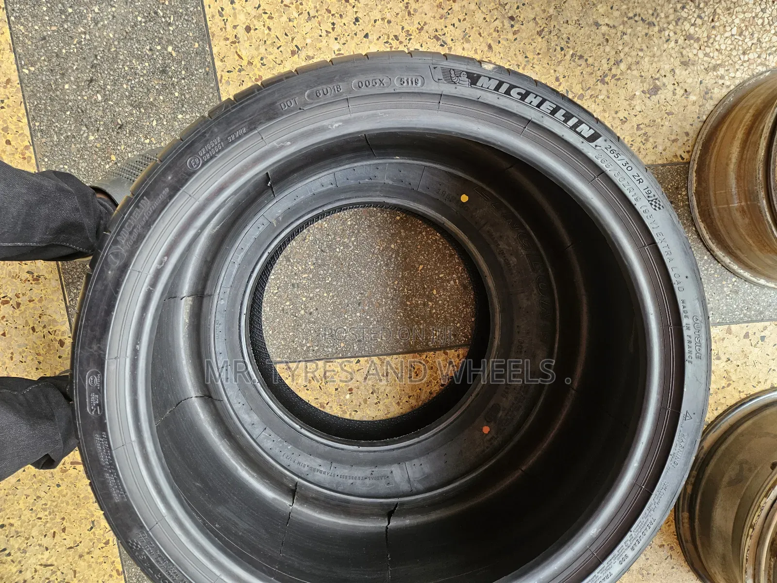 265 30 Zr19 Closs of Michelin E Imported Tires 4rm Japan Big Boys Cars