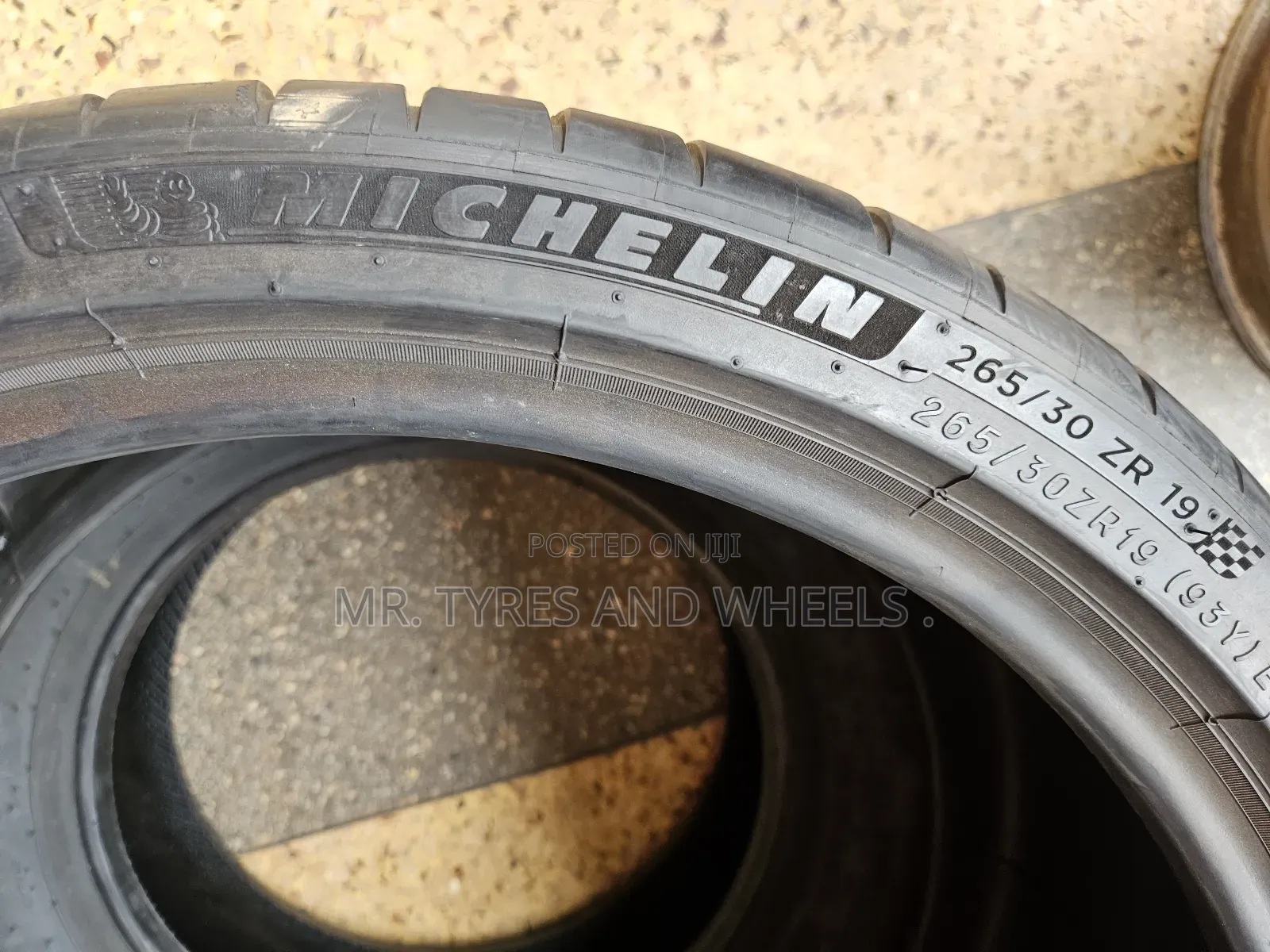 265 30 Zr19 Closs of Michelin E Imported Tires 4rm Japan Big Boys Cars