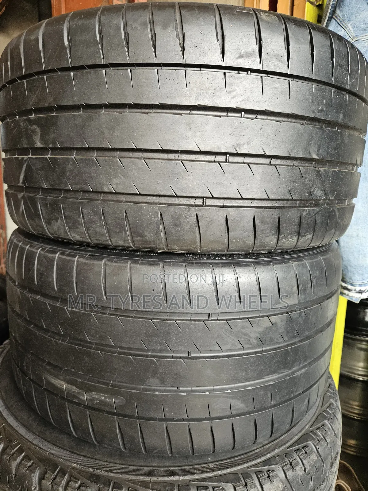 265 30 Zr19 Closs of Michelin E Imported Tires 4rm Japan Big Boys Cars
